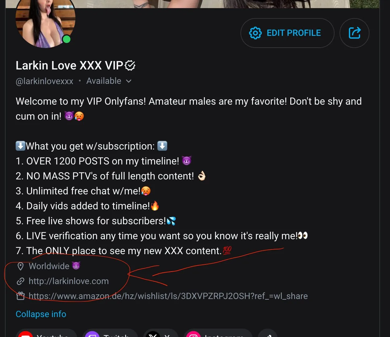 Larkin Love XXX VIP photo #38