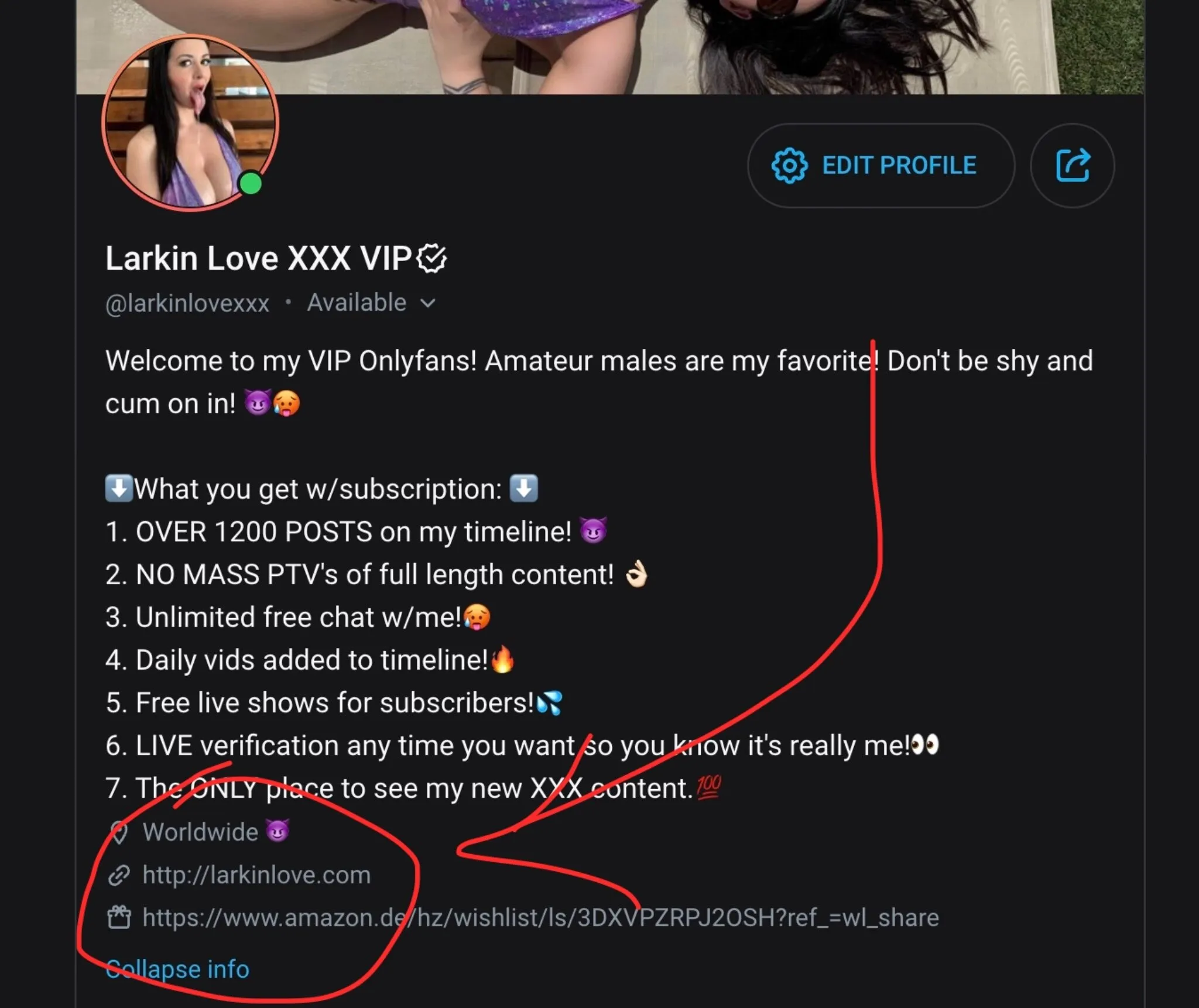 Larkin Love XXX VIP photo #22